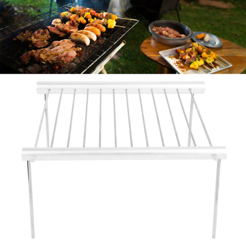 Nikou BBQ Grill - Φορητή Ανοξείδωτη Ψησταριά Μπάρμπεκιου με Κάρβουνο, Φορητή Πτυσσόμενη 2