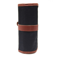 Etui met 36 vakjes voor potloden, oprolbaar, pennenetui, pennenhouder, make-up organizer, opbergtasje van dik canvas