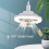 Ανεμιστήρας οροφής 48W με τηλεχειριστήριο LED, περιστρεφόμενος ηλεκτρικός 2