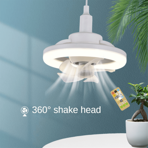 Ανεμιστήρας οροφής 48W με τηλεχειριστήριο LED, περιστρεφόμενος ηλεκτρικός 1