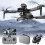 WJSXC Drone χωρίς ψήκτρες, κάμερα 1080P, 2.4G WiFi FPV, λειτουργία Headless, διατήρηση ύψους, 5