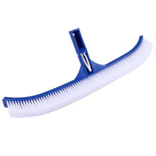 18 Inch Blue Swimming Pool Brush Handle Clean Wall Cleaning Tools Equipment