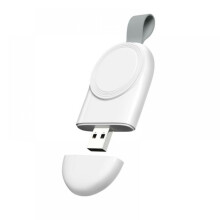 Carregador magnético sem fio rápido compatível com Apple Watch, carregador USB para carro e viagem para Apple Watch Series SE6 5 4 3 2 1