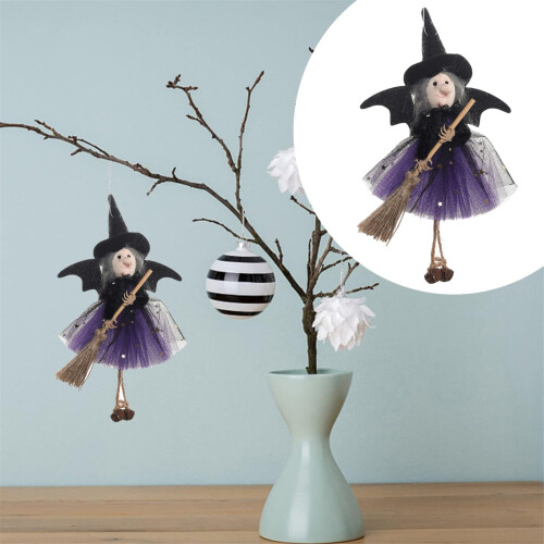 Κρεμαστά Στολίδια για το Halloween - Κολοκύθα, Φάντασμα, Μάγισσα, Μαύρη Γάτα, 1