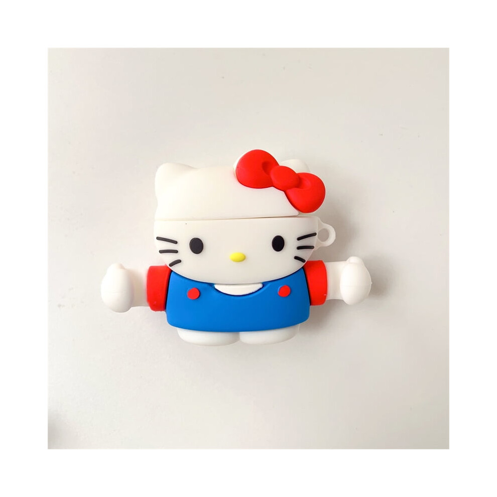 Stereoscopic Kt Cat Silicone Cover For Airpods Pro 2, Compatible With Apple Bluetooth Wireless Earphones, Cute Cartoon Design For Women 9193271522140