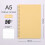 A5 retro texture cover coil book student horizontal line notepad custom notebook 5