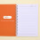 A5 retro texture cover coil book student horizontal line notepad custom notebook 3