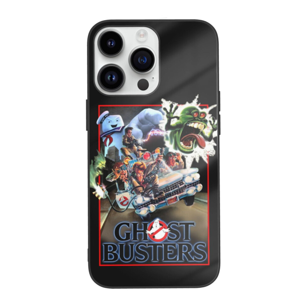 Compatible With Apple Compatible With Iphone 14Pro Case 14Promax Printed Glass Case Ghostbusters 9314556831478