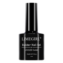 Clear Builder Gel for Nails Hard Gel Extensions Sculpting Base for Holiday Nail Art Design