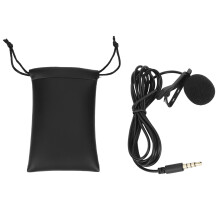 Universal Compatibility Microphone, Easy Installation For Professional High-Quality Mini Omnidirectional Lavalier Microphone, Suitable For Real-Time