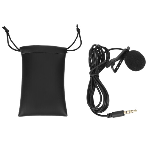 Universal Compatibility Microphone, Easy Installation For Professional High-Quality Mini Omnidirectional Lavalier Microphone, Suitable For Real-Time