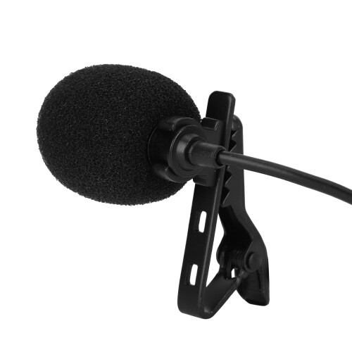 Universal Compatibility Microphone, Easy Installation For Professional High-Quality Mini Omnidirectional Lavalier Microphone, Suitable For Real-Time 2
