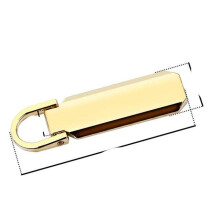 Detachable Metal Zipper Puller Set for Repairing Backpack and Coat Zippers, 3 Sizes