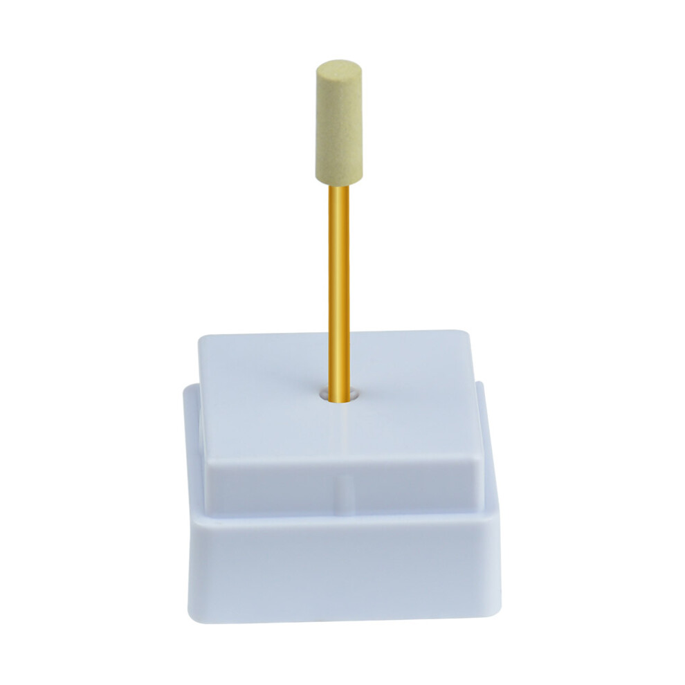 Professional Nail Drill Bit, Tungsten Carbide Crystal Top Fine Grit For Nail Resurfacing, Manicure Cutters For Salon And Home Use, 2.35Mm Shank Size,