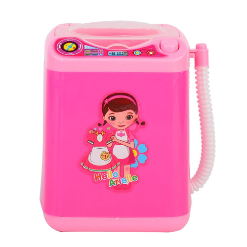 Mini Beauty Blender Washer, Automatic Washing Machine For Makeup Tools Wide Application Plastic Material Useful Portable Size Waterproof Odorless