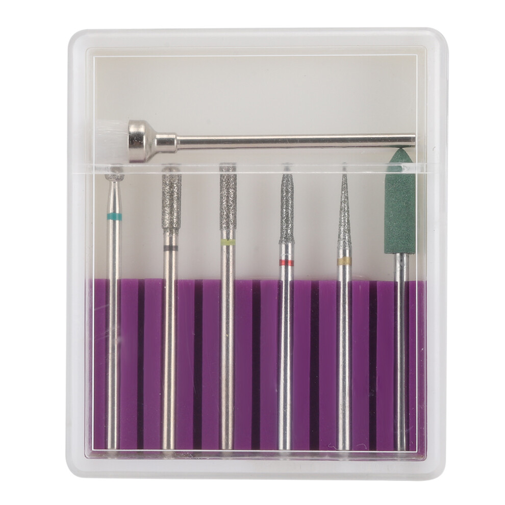 Professional Manicure Pedicure Set, Nail Drill Bits Tungsten Carbide for Safe And Wear-Resistant Use On Nails, Plastic, Metal, Stone, Tiles,