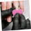 100pcs Double Sided Nail File Block Heart Shape Sponge Buffer for Manicure Pedicure 2