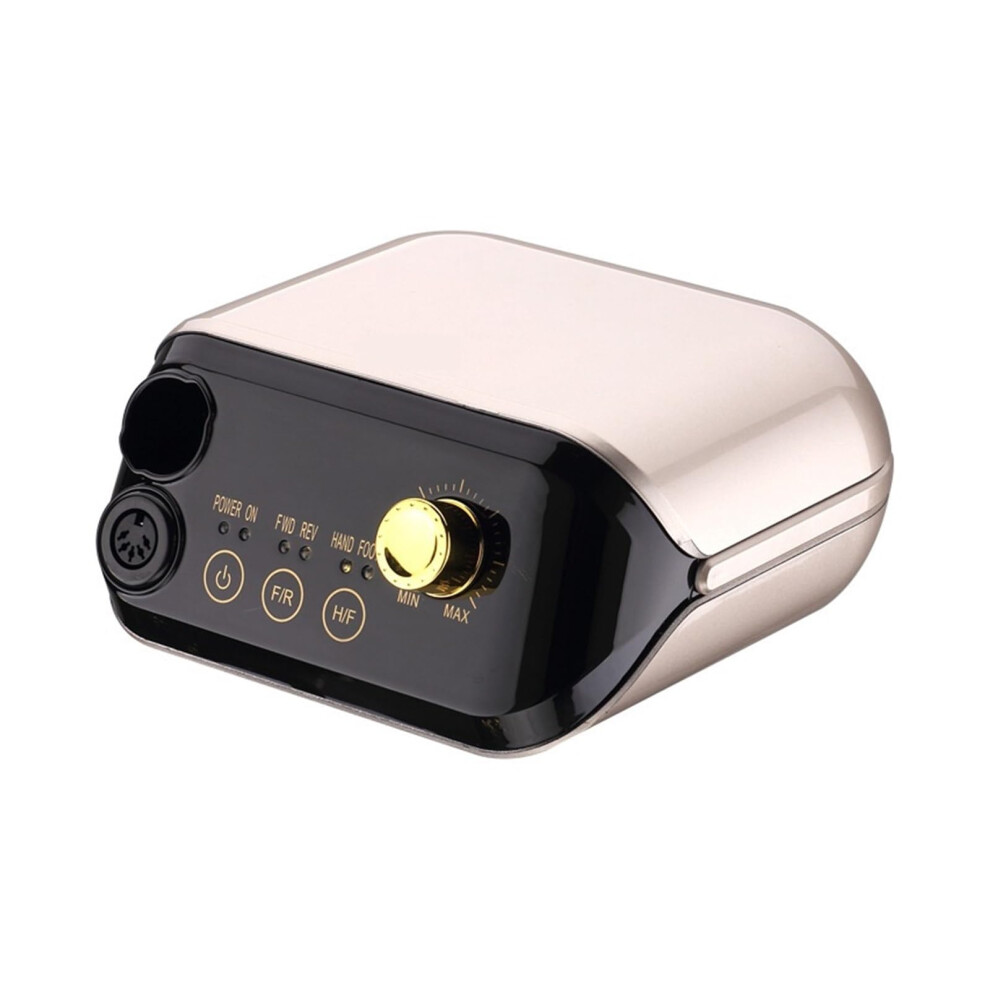 Electric Nail Drill 35000 RPM with Foot Pedal for Acrylic and Gel Nails, Manicure Pedicure Tool Kit