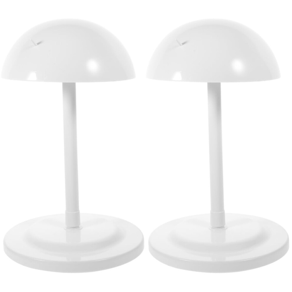 Unisex 2Pcs Adjustable Height Wig Stand Tripod Base For Professional Wig Display And Storage