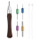 Adjustable Needle Wooden Handle Embroidery Needle Comfortable Sewing Tool for Towels, , Tablecloths 1