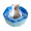 dadypet Collapsible Plastic Hamster Rabbit Baby Pool, Blue 7