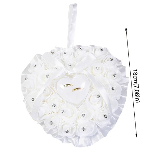 Federra Wedding Supplies Κουτί με τριαντάφυλλα για ζευγάρια, αξεσουάρ αποθήκευσης 2