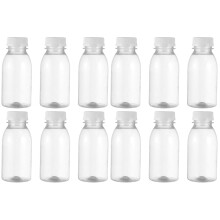 Eease12 Bottiglie di plastica con tappo per latte, succhi di frutta e bevande