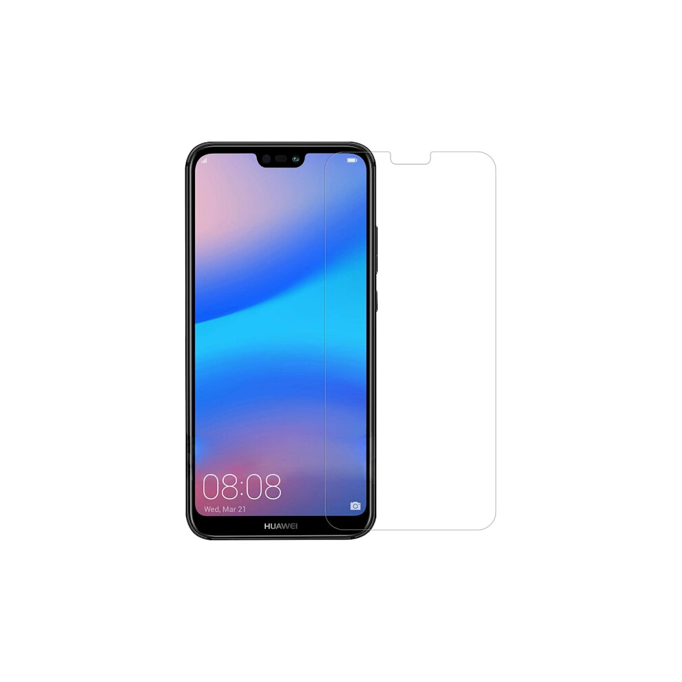 2X Compatible With Huawei P20 Lite Glass Screen Protector - Tempered Glass Transparent 9164030518667