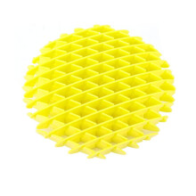 Madon iso fidget-lelu, 3D-tulostettu elastinen verkko, GUL, keltainen