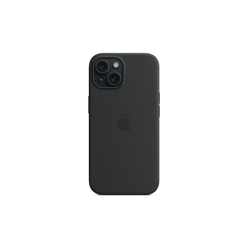 Compatible With Iphone 15 Cover Compatible With Magsafe Scratch Protection Silicone Cover Compatible With Iphone 15 Black 9164030518421