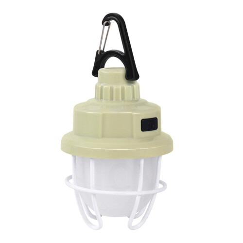 Φανάρι κάμπινγκ LED YOBOLK, επαναφορτιζόμενο κρεμαστό φως με γάντζο, συμβατό με
