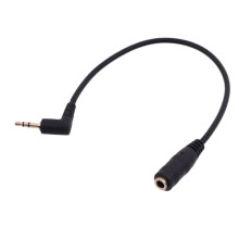 2,5-mm-Klinkenstecker auf 3,5-mm-Klinkenbuchse (Aux-Klinke) Audio-Stereo-Kabel-Audio-Anschlussadapter