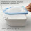 Eease 2pcs Double Layer Nail Soaking Bowl for Manicure Spa 4