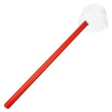 Servierlöffel aus Glas mit Ausguss, langem Griff, Suppenkelle, Teelöffel, Saucenlöffel, Servierlöffel, Rührlöffel für Küche,