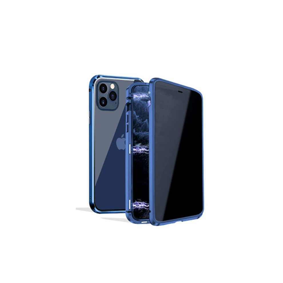 Privacy Protection Metal Case For Compatible With Iphone 13 Pro Blue 9164030637474