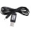 Ladegerät für Nokia 5800, 5310, N73, E63, E65, E71, E72, 6300, USB-Ladeadapter [DB] Schwarz 2