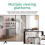 Security Camera Indoor,Compact Indoor Plug-In Smart Security Camera,1080p HD Video,Night Vision,Motion Detection,Two-Way Audio, Up 7