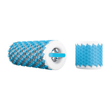 Rodillo de espuma para ejercicio, músculos, movilidad y flexibilidad articular - Exterior multidensidad, rodillo de gimnasio compatible con todas
