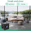Security Camera Indoor,Compact Indoor Plug-In Smart Security Camera,1080p HD Video,Night Vision,Motion Detection,Two-Way Audio, Up 5
