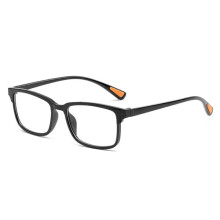 Óculos de leitura unissex TR90, preto, +2,75 de grau.