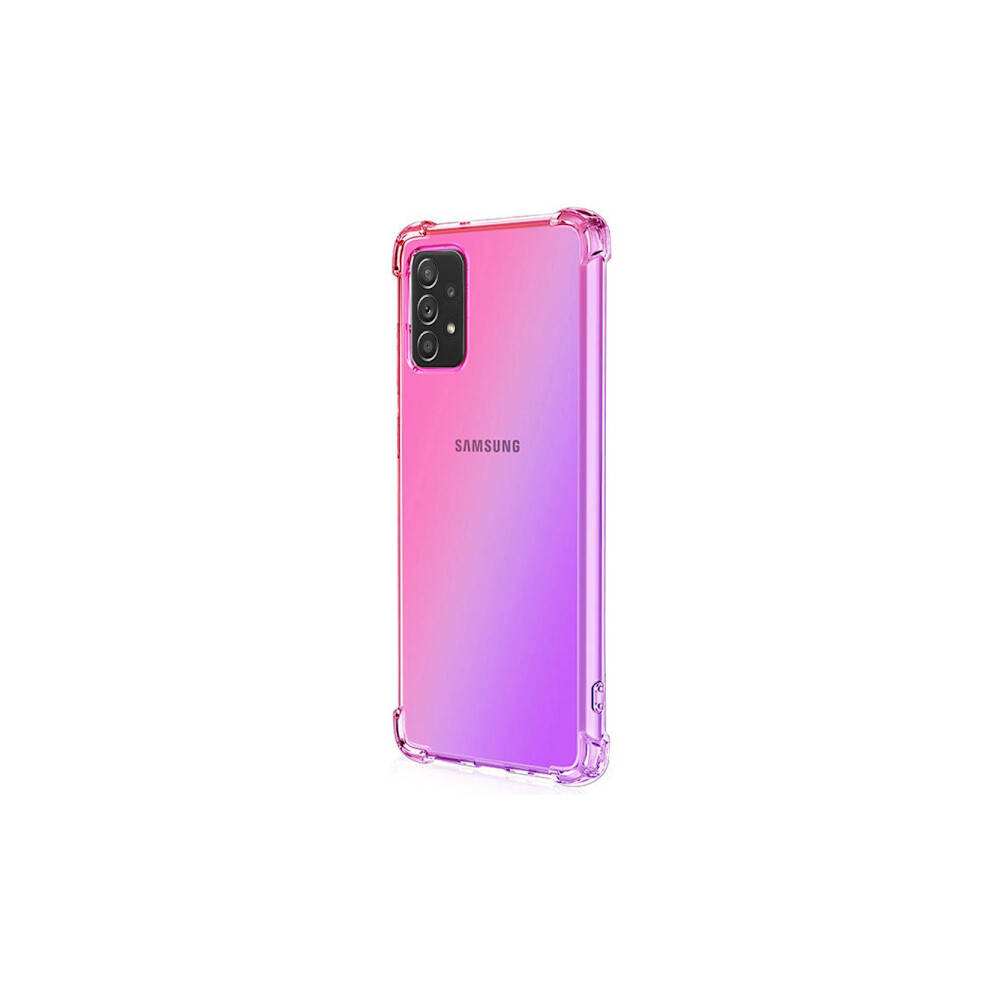 Powerful Protective Case (Floveme) - Compatible With Samsung Galaxy A52 Pink/Purple 9164030637443