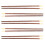 15 ζευγάρια ξύλινα chopsticks μαγειρέματος, πολύ μακριά chopsticks κουζίνας για τηγάνισμα, 2