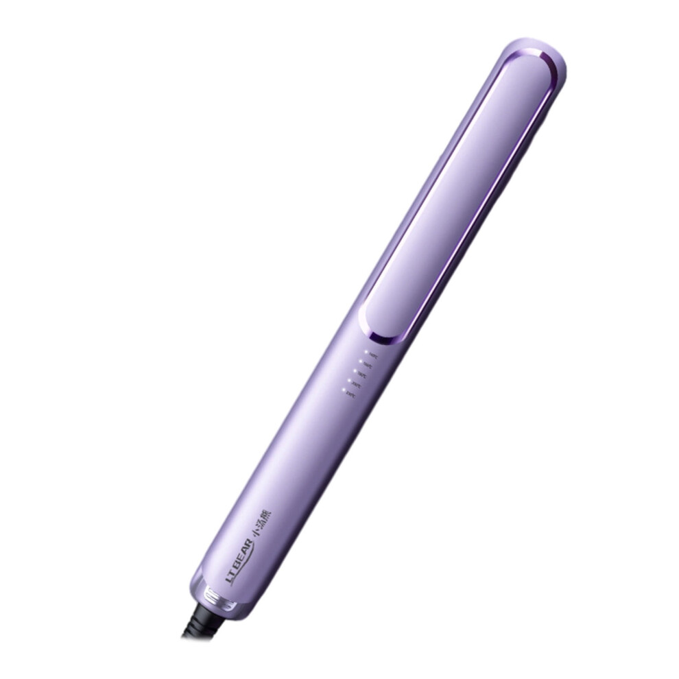Yonrjhukm Natural Curls Hair Curler, Negative Hair Straightener, Fast Heating Crimper Wand Compatible with All Hair Types