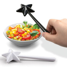 Barra mágica para sal, pimienta y pimentón. Barra con forma de estrella para condimentos de cocina, ideal para uso doméstico diario.