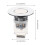 Washbasin Filter Plug Universal Tube Stops Sink Strainer Drainer Practical Plugs 5