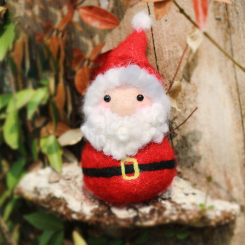 Χειροποίητο κιτ χειροτεχνίας για χριστουγεννιάτικο δώρο με βελόνες, 2