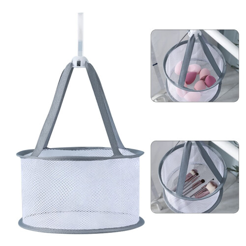 Καλάθι ντους Yakbaofuo Mini Mesh, Οργανωτής μπάνιου με δίχτυ στεγνώματος πινέλου