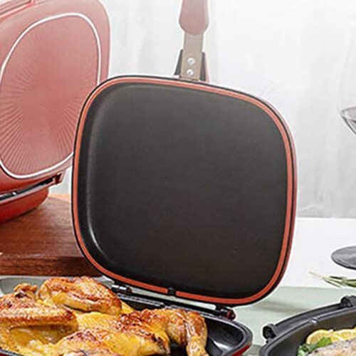 Joint d'étanchéité pour poêle double grill à omelette de 28 cm et 30 cm 2