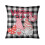 Μαξιλαροθήκη XIUH Home Textile 18x18, Κόκκινα καλύμματα μαξιλαριού Αγίου Βαλεντίνου 1