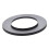 5X Camera Lens Filter Step Up Ring 49mm-77mm Adapter Black 2